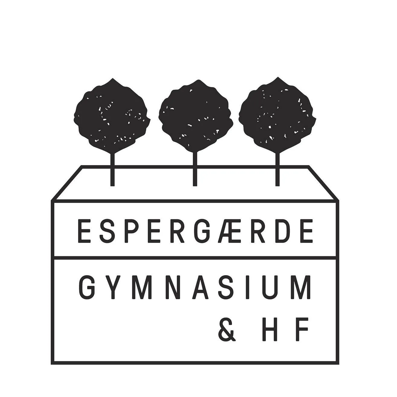 Espergærde Gymnasium og HF logo