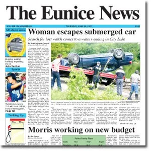 The Eunice News Logo