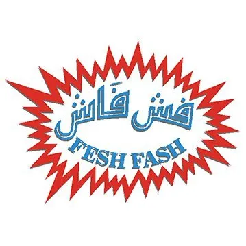 Fesh Fash Snack Food Production Co Logo