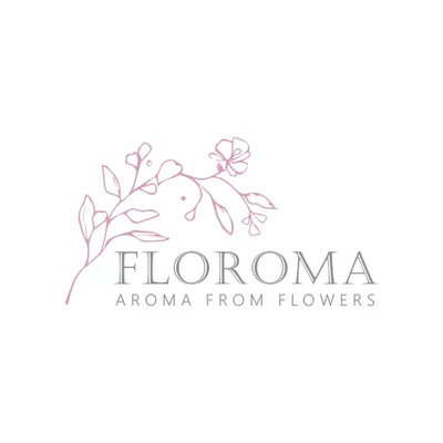 Floroma 花之滴 logo