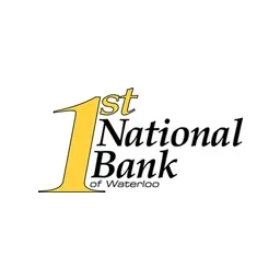 The First National Bank of Waterloo logo