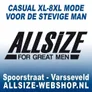 Logo Allsize For Great Men