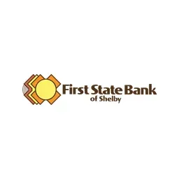 The First State Bank of Shelby logo