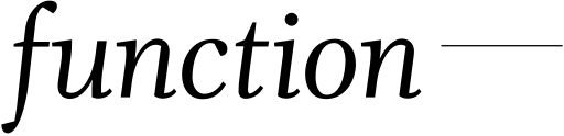 Function of Beauty