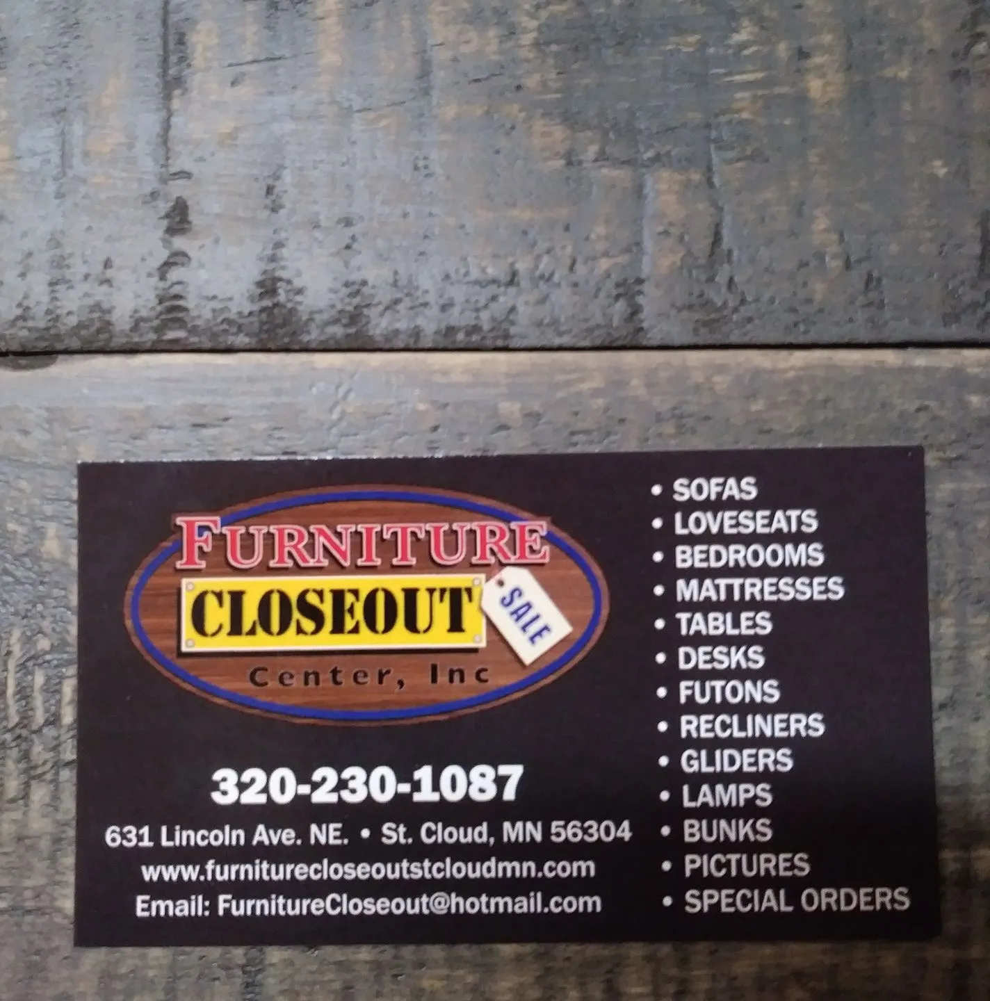 Furniturecloseoutstcloudmn