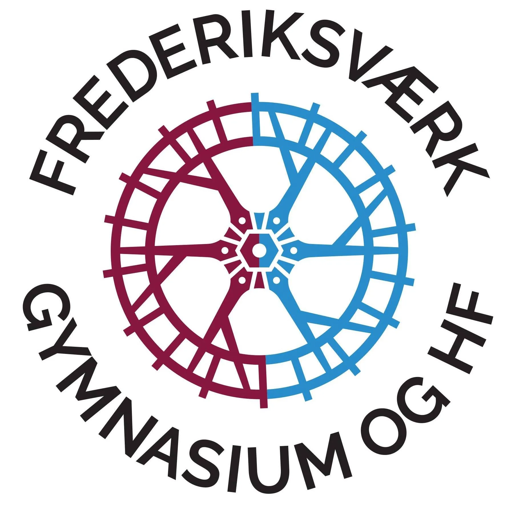 Frederiksværk Gymnasium og HF logo