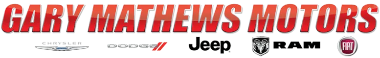 Gary Mathews Chrysler Dodge Jeep Ram FIAT logo