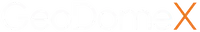 GeoDomeX light logo