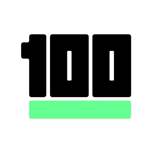 100 logo