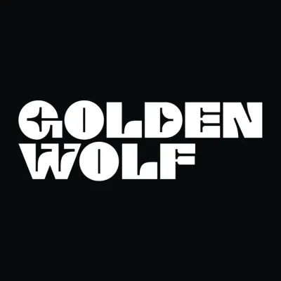 Golden Wolf Logo