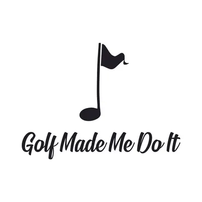 Golf Made Me Do It logo