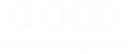 Good American Jeans light logo