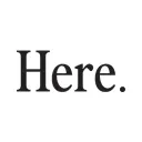 Here. logo
