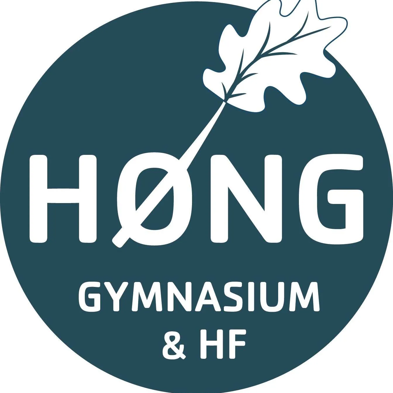 Høng Gymnasium og HF logo