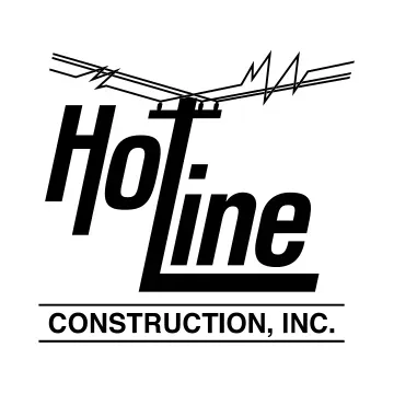 Hot Line Construction Logo
