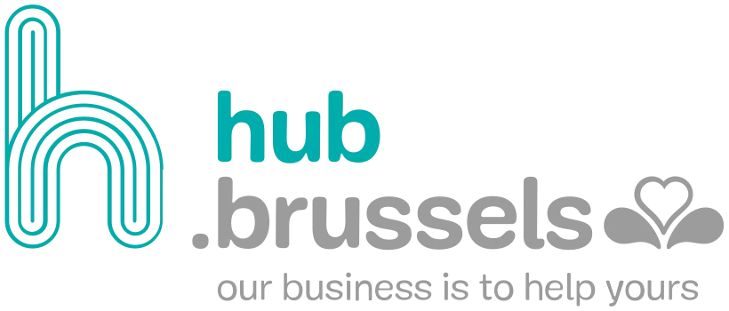 Hub.brussels logo