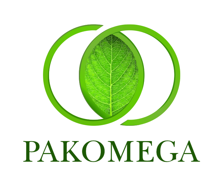 Pakomega's logos