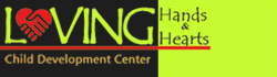 Loving Hands and Hearts Child Development Center's logos