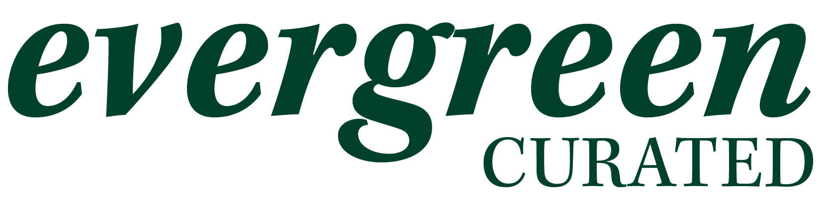 Evergreen Curated's logos