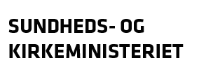 Kirkeministeriet's logos