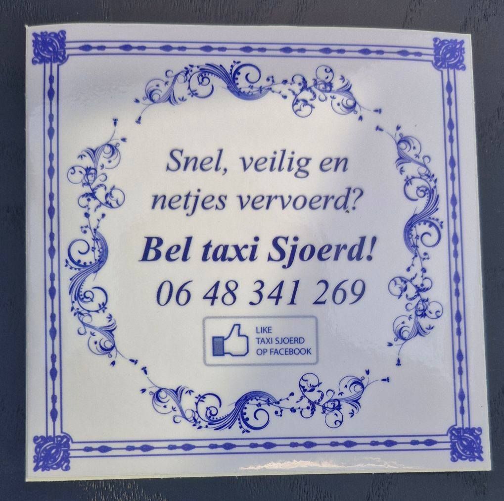 Taxi Sjoerd's brand icon