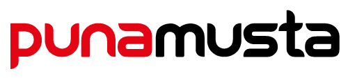 PunaMusta Oy's logos