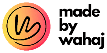 Made By Wahaj's logos