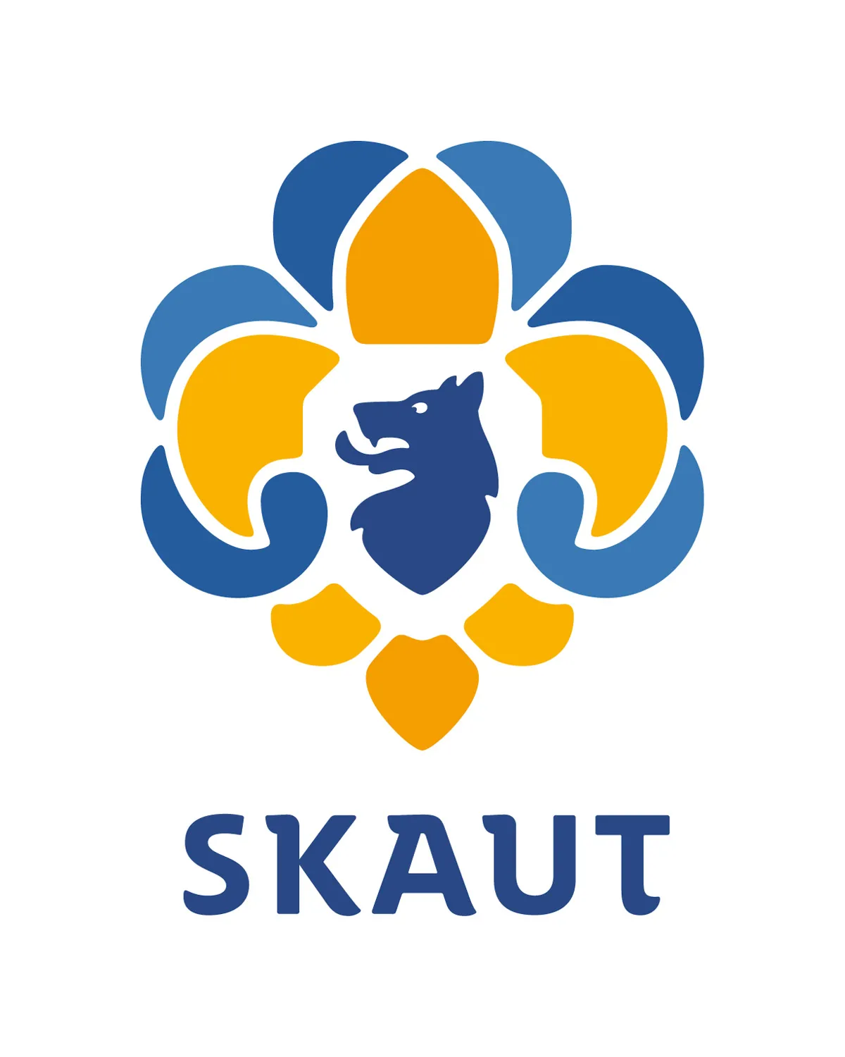 #SKAUT je jinde's logos