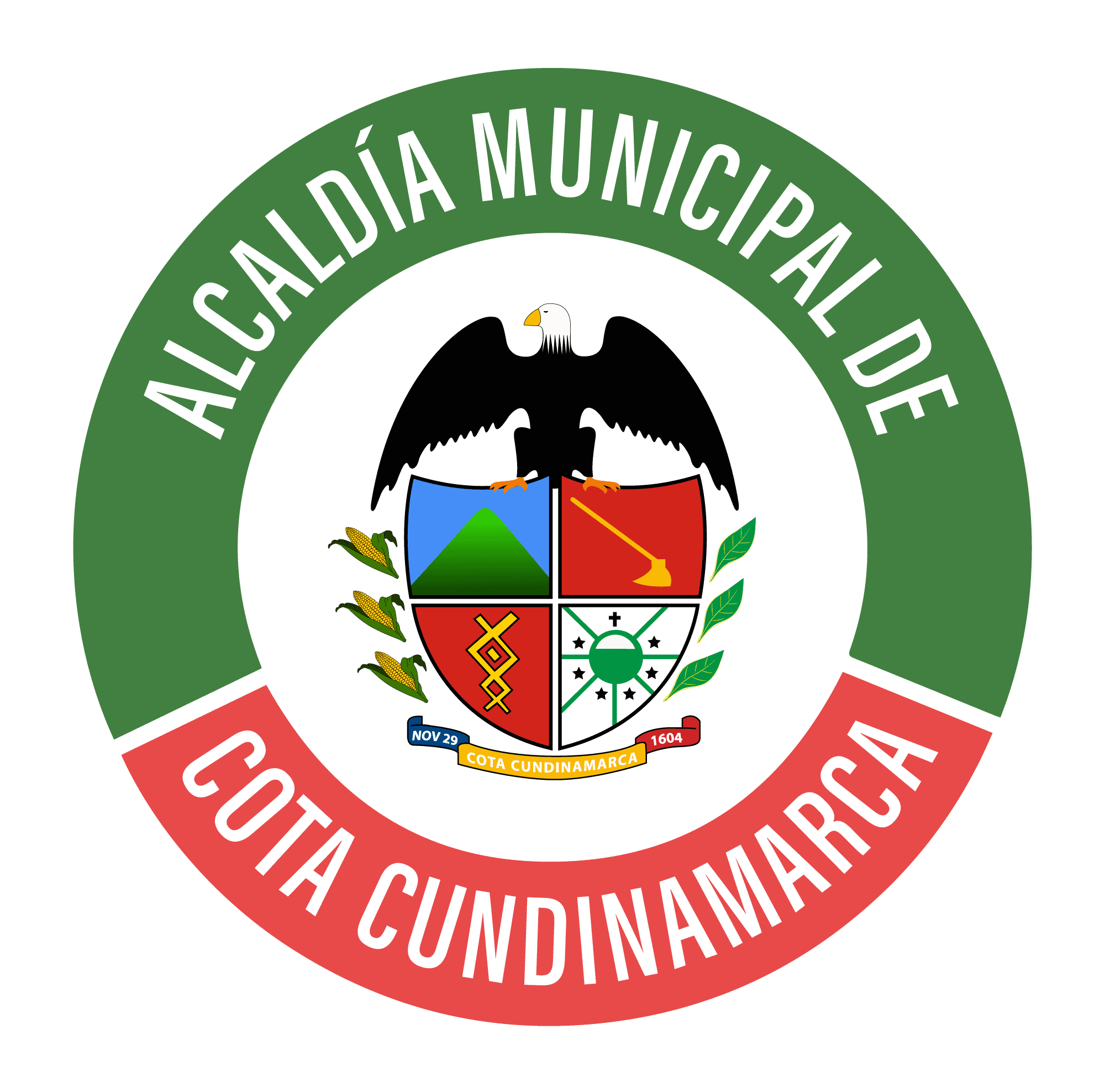 Alcaldía de Cota's logos