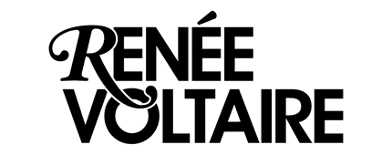 Renée Voltaire's logos