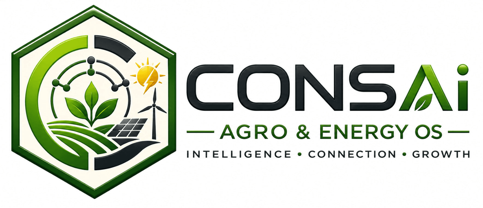 Consai Agro & Energy OS's logos