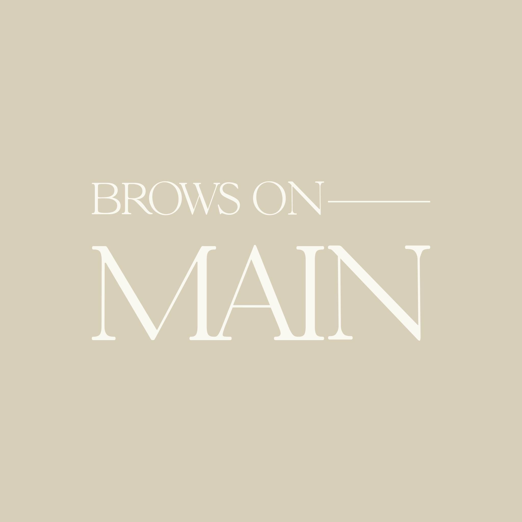 Brows On Main's icon