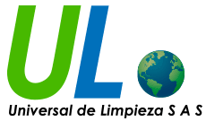 Universal de Limpieza's logos