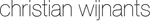 Christian Wijnants's logos