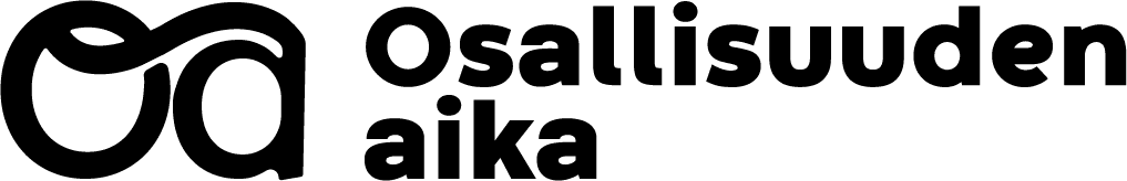 Osallisuuden aika ry's logos