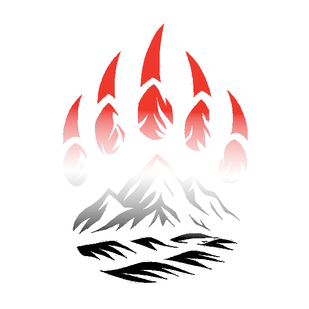 Bear Claw Landscaping's logos