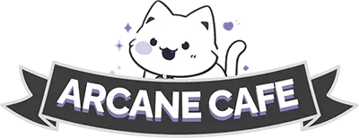 Arcane Maid Café's logos