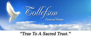 Tollefson Funeral Home's logos