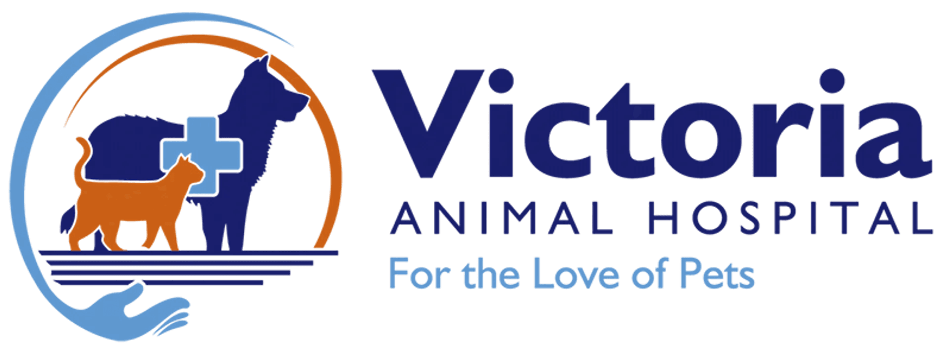 Victoria Animal Hospital's logos