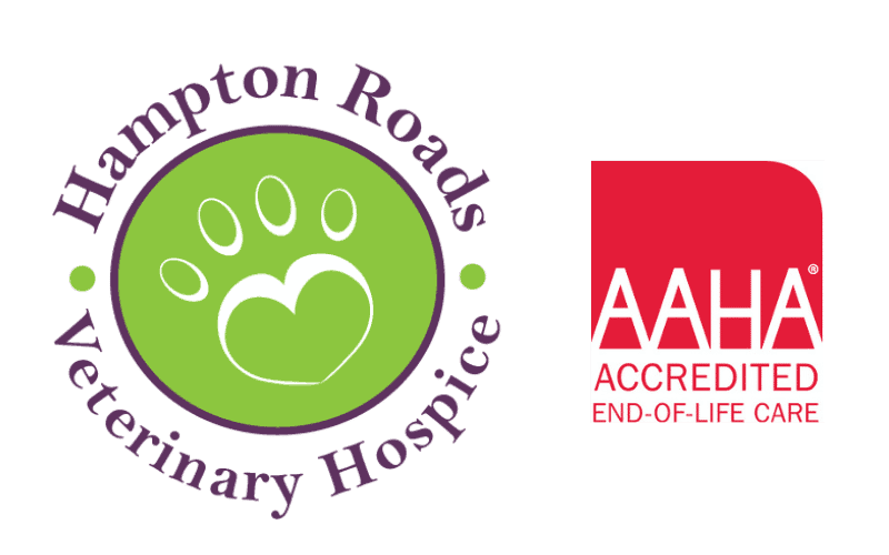 Hampton Roads Veterinary Hospice's logos