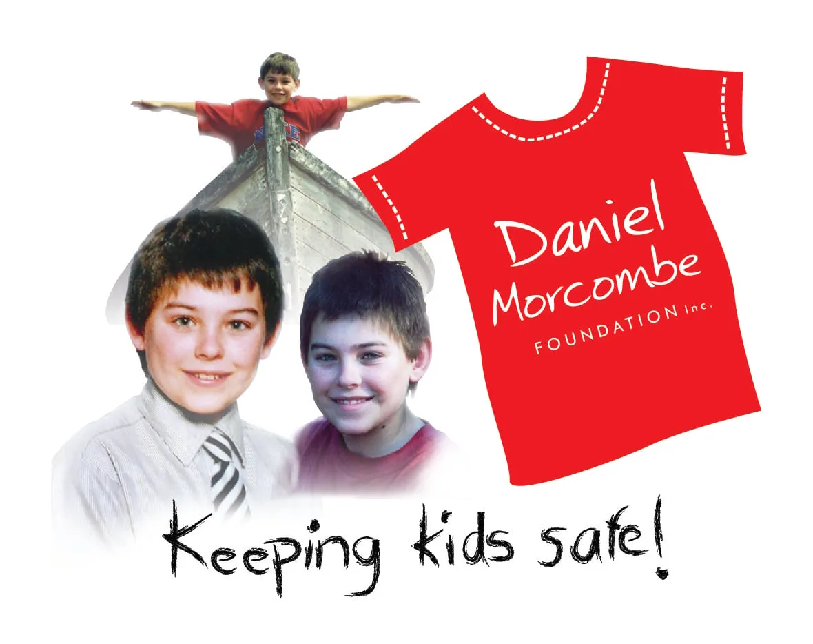 Daniel Morcombe Foundation's logos