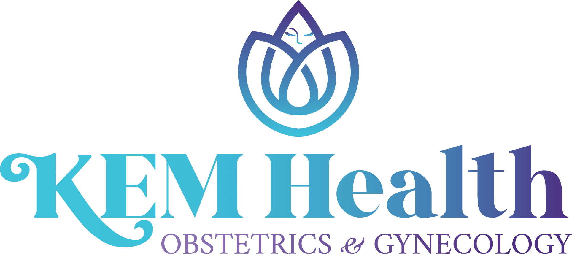 Kem Health OBGYN's logos