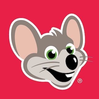 logotipo de chuck e cheese 1995