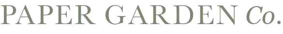 Paper Garden Co's logos