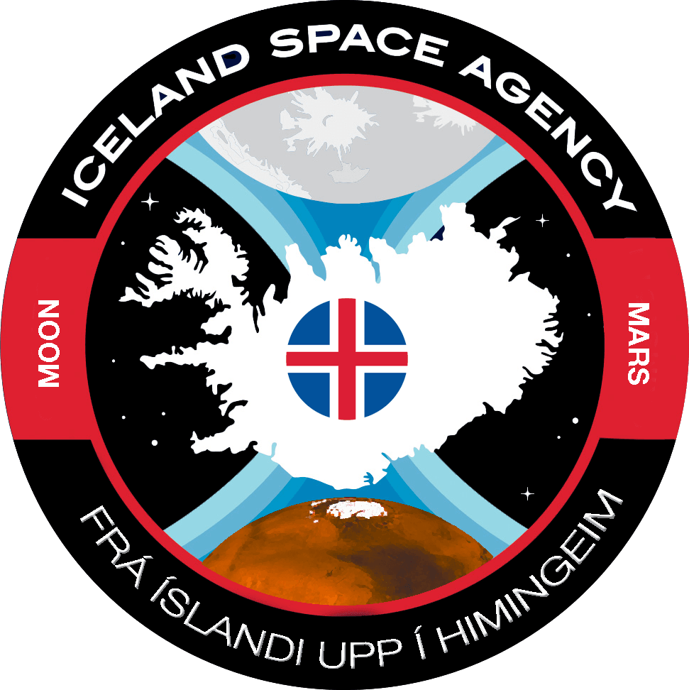 Iceland Space Agency's logos