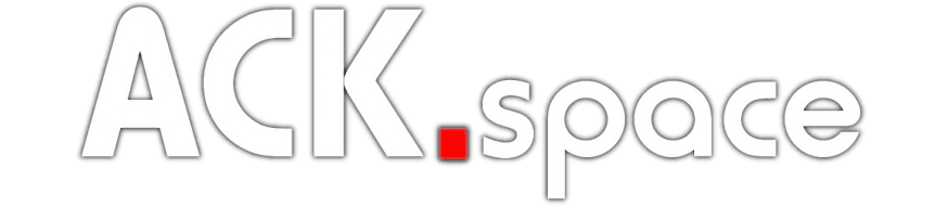 Hackerspace ACKspace's logos