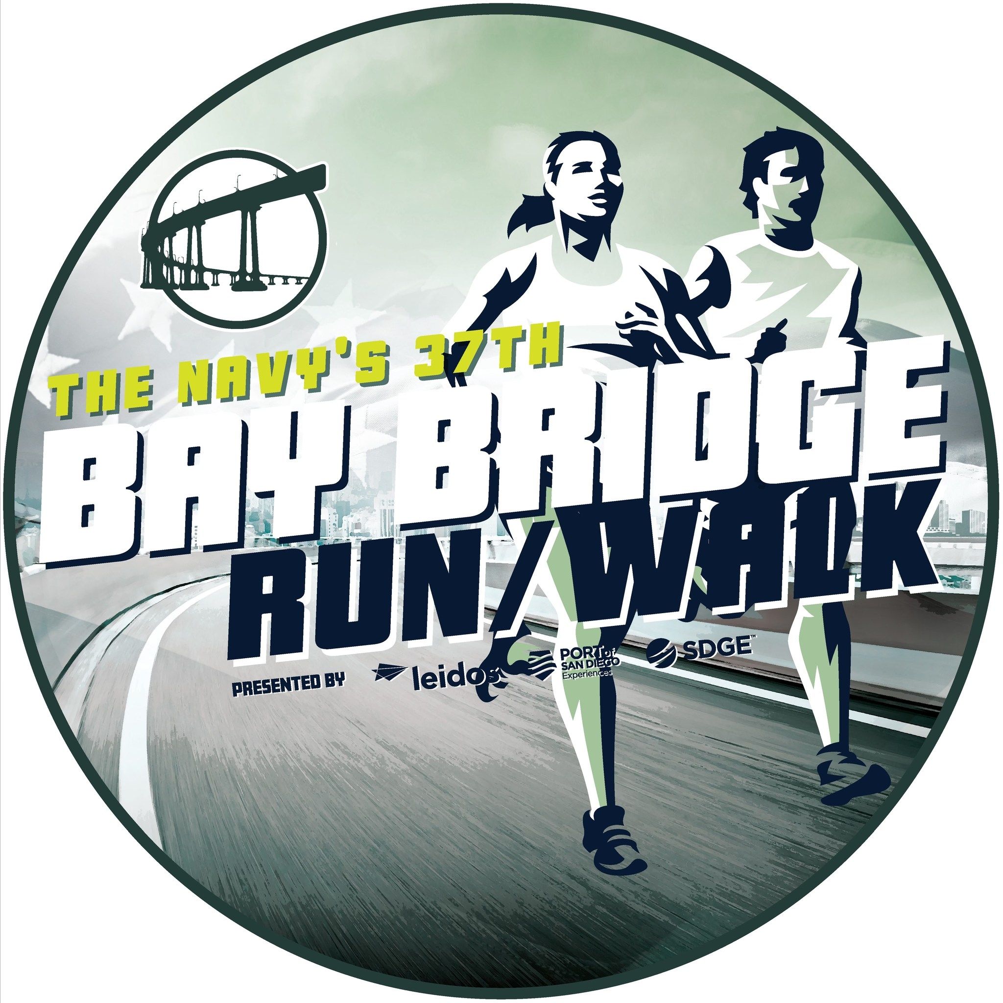 Navy Bay Bridge Run's brand icon