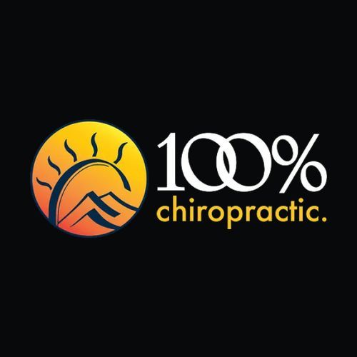 100% Chiropractic logo