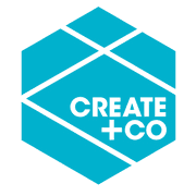 CREATE+CO's logos