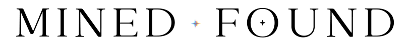 Mined + Found's logos